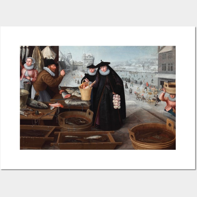 An Allegory of Winter by Lucas van Valckenborch and Georg Flegel Wall Art by Classic Art Stall